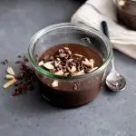 Keto Chocolate Chia and Coconut Pudding