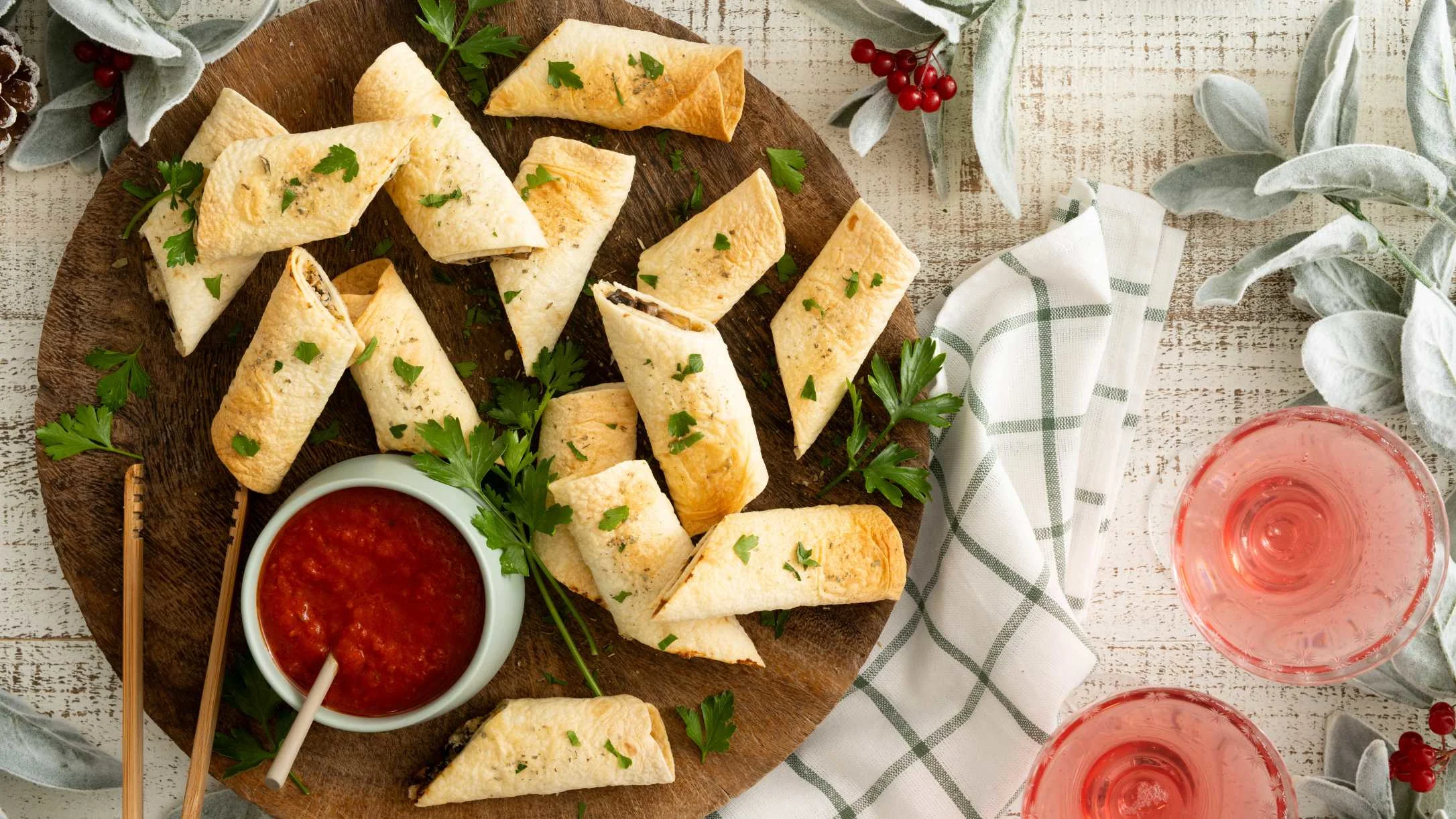 air-fryer-low-carb-mushroom-roll-ups 1