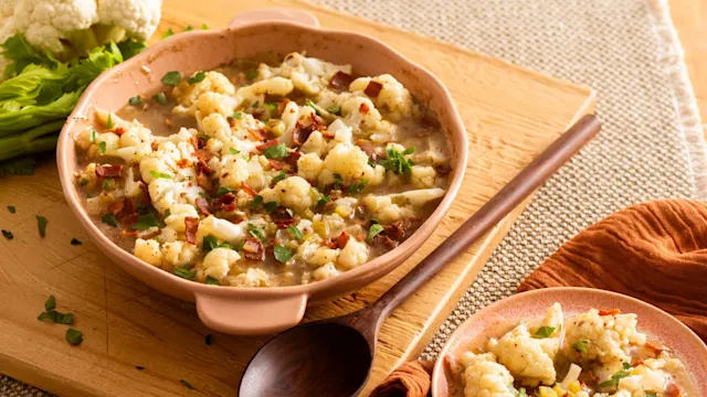 Keto Faux Baked German Potato Salad