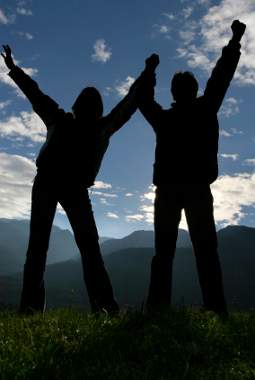 Man and Woman silhouette