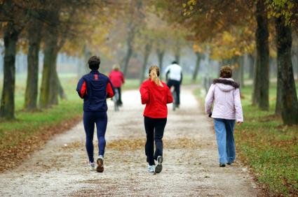 Walking can reduce stress